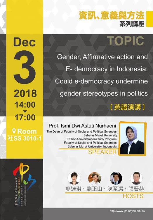 Nurhaeni:性別平權與民主在印尼