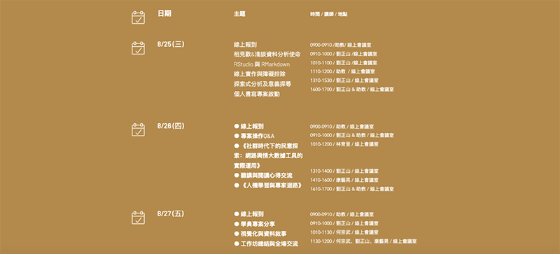 2021厚數據與資料敘事線上工作坊