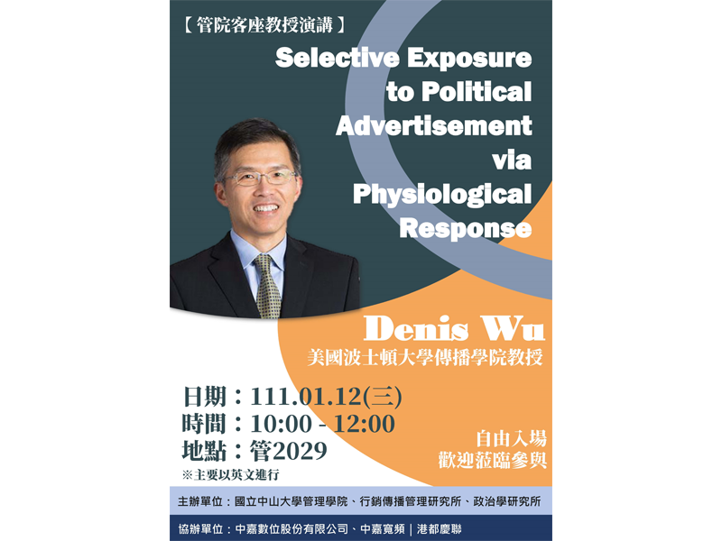 Selective Exposure to Political Advertisement via Physiological Response