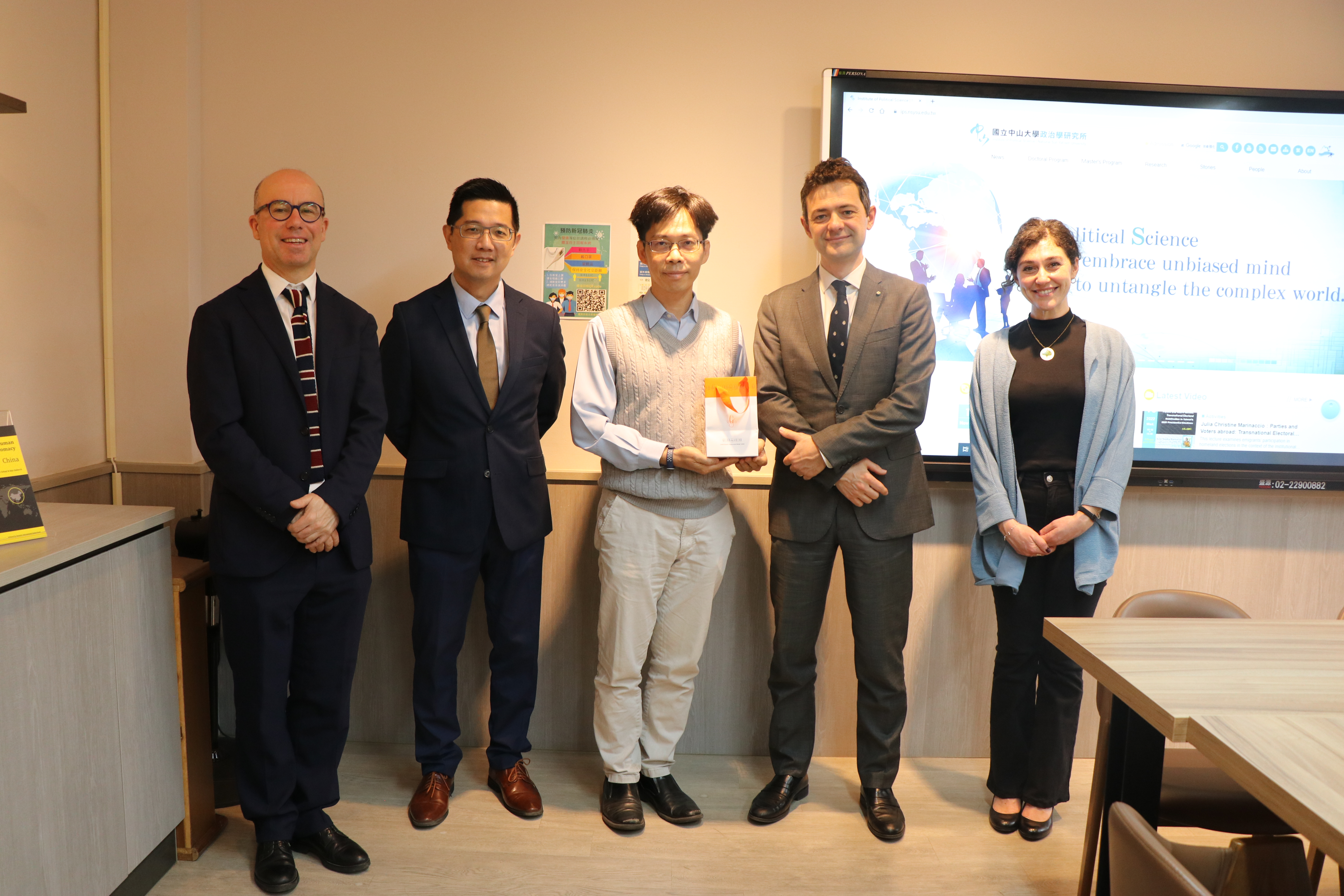 義大利杜林大學學者來訪